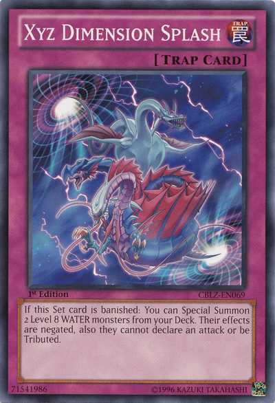 Xyz Dimension Splash [CBLZ-EN069] Common | Odin's Place
