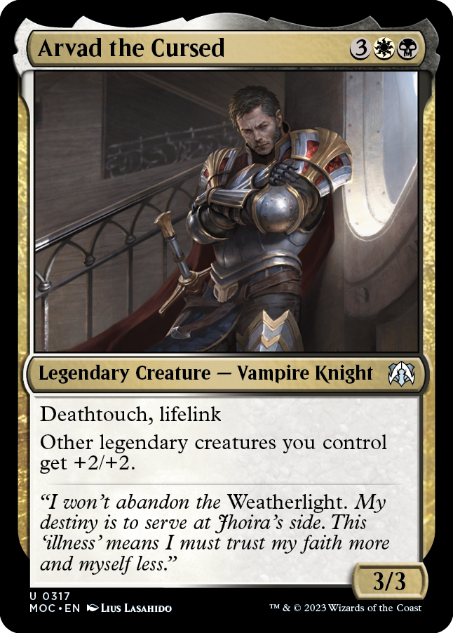 Arvad the Cursed [March of the Machine Commander] | Odin's Place