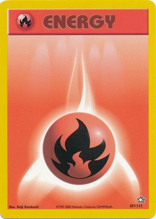 Fire Energy (107/111) [Neo Genesis Unlimited] | Odin's Place