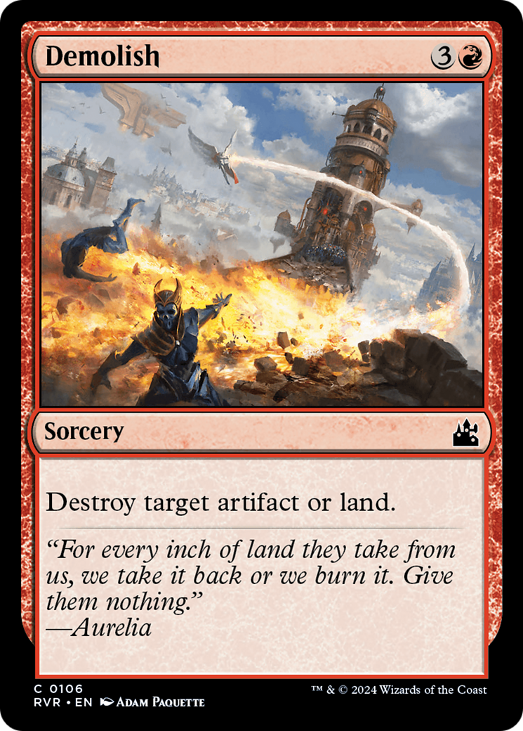 Demolish [Ravnica Remastered] | Odin's Place