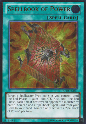 Spellbook of Power [AP02-EN003] Ultimate Rare | Odin's Place