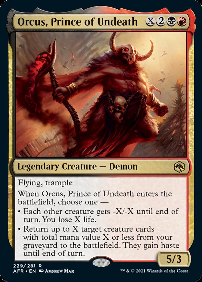 Orcus, Prince of Undeath [Dungeons & Dragons: Adventures in the Forgotten Realms] | Odin's Place