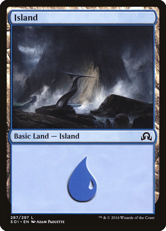 Island (287) [Shadows over Innistrad] | Odin's Place