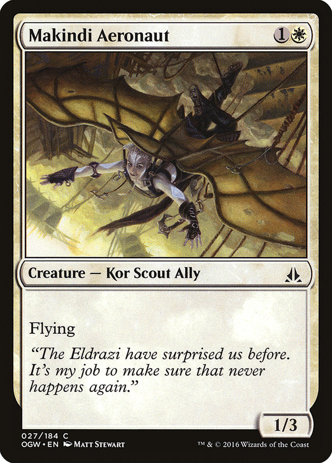 Makindi Aeronaut (27) [Oath of the Gatewatch] | Odin's Place