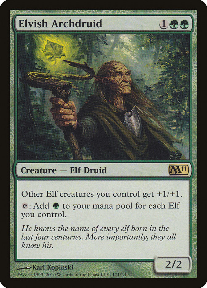 Elvish Archdruid (171) [Magic 2011] | Odin's Place