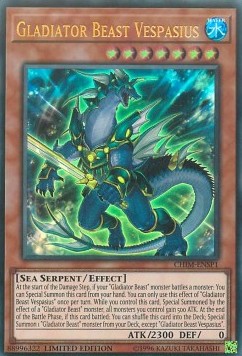 Gladiator Beast Vespasius [CHIM-ENSP1] Ultra Rare | Odin's Place