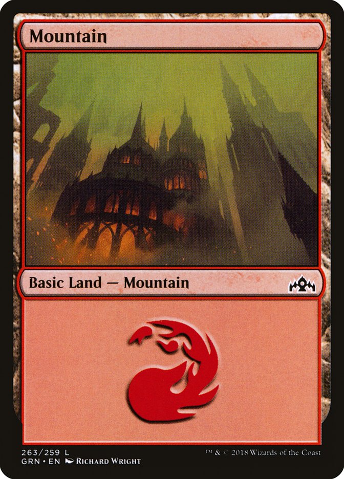 Mountain (263) [Guilds of Ravnica] | Odin's Place