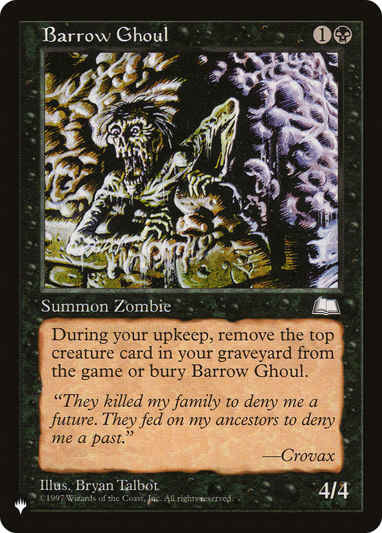 Barrow Ghoul [The List] | Odin's Place