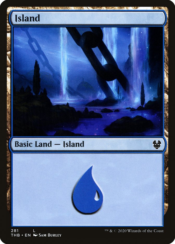 Island (281) [Theros Beyond Death] | Odin's Place
