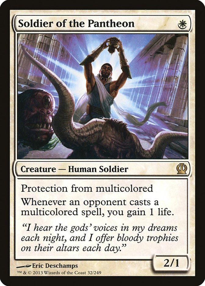 Soldier of the Pantheon (32) [Theros] | Odin's Place