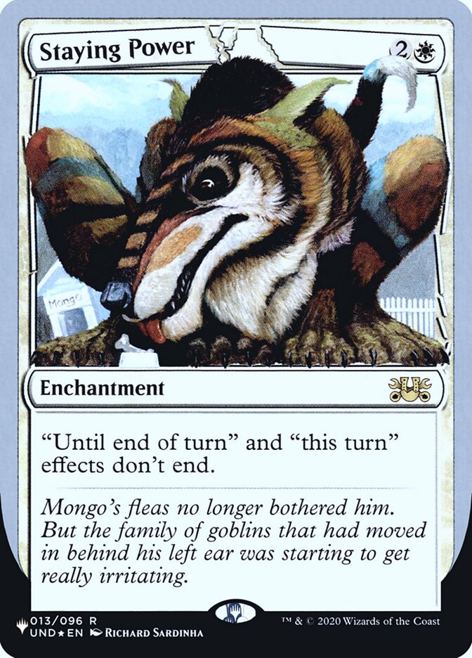 Staying Power (Unfinity Foil Edition) [The List] | Odin's Place