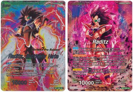Raditz // Raditz, Brotherly Hate (BT7-049_PR) [Assault of the Saiyans Prerelease Promos] | Odin's Place