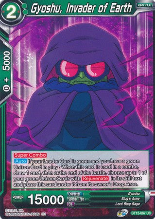 Gyoshu, Invader of Earth (BT12-067) [Vicious Rejuvenation] | Odin's Place