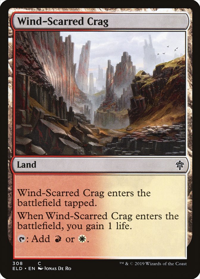 Wind-Scarred Crag [Throne of Eldraine] | Odin's Place