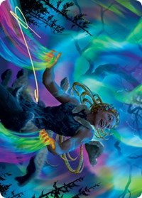 Esika, God of the Tree Art Card (Gold-Stamped Signature) [Kaldheim Art Series] | Odin's Place