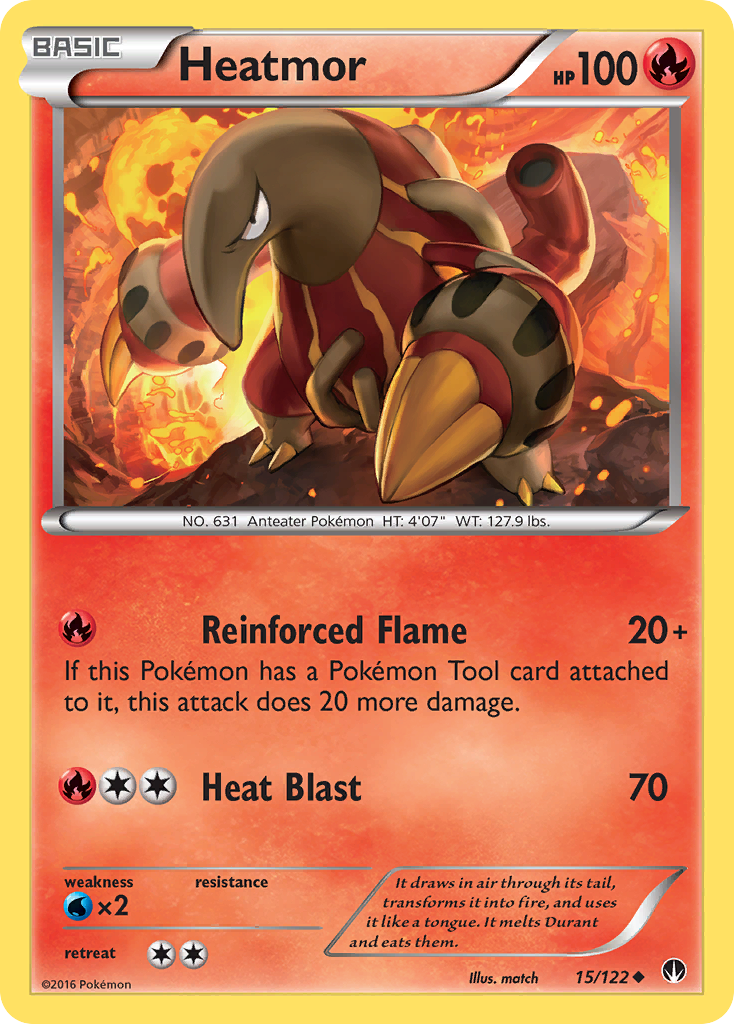 Heatmor (15/122) [XY: BREAKpoint] | Odin's Place