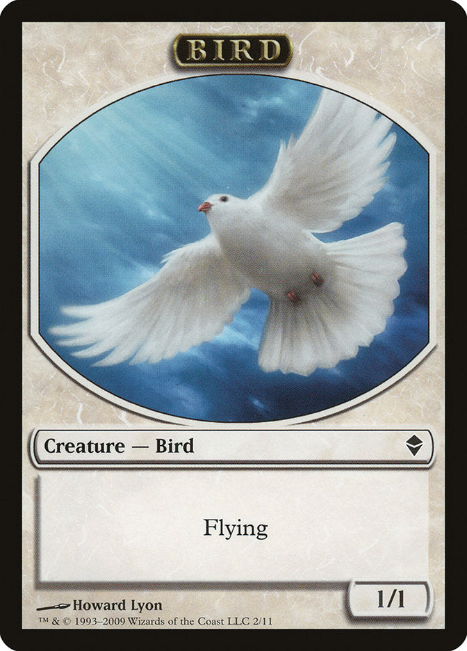 Bird Token (2) [Zendikar Tokens] | Odin's Place
