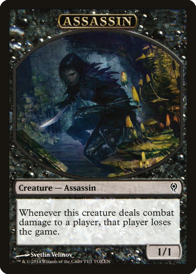 Assassin Token (1) [Duel Decks: Jace vs. Vraska Tokens] | Odin's Place