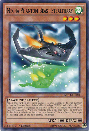Mecha Phantom Beast Stealthray [MP14-EN010] Common | Odin's Place