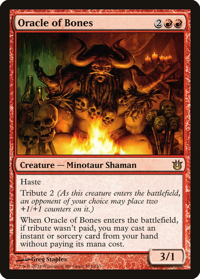 Oracle of Bones (103) [Born of the Gods] | Odin's Place