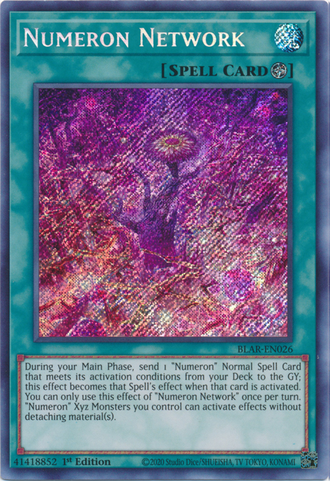 Numeron Network [BLAR-EN026] Secret Rare | Odin's Place