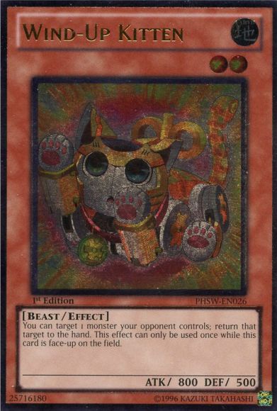 Wind-Up Kitten [PHSW-EN026] Ultimate Rare | Odin's Place
