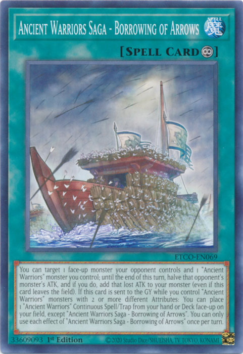 Ancient Warriors Saga - Borrowing of Arrows [ETCO-EN069] Common | Odin's Place