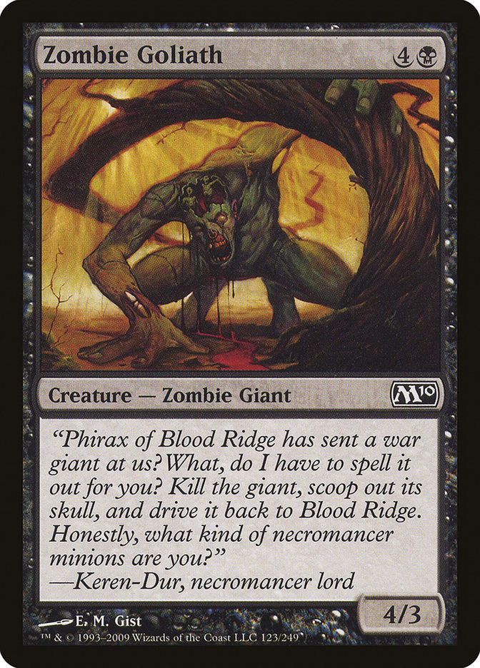 Zombie Goliath (123) [Magic 2010] | Odin's Place