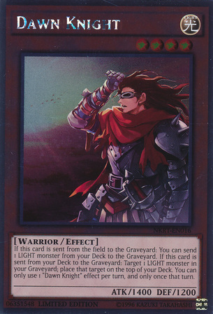 Dawn Knight [NKRT-EN016] Platinum Rare | Odin's Place