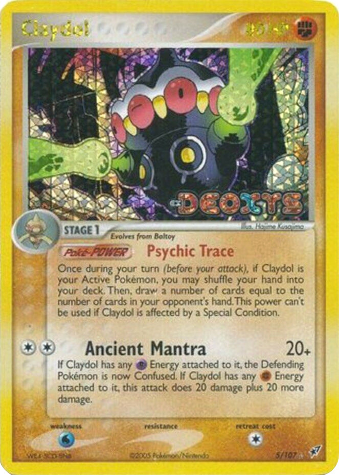 Claydol (5/107) (Stamped) [EX: Deoxys] | Odin's Place