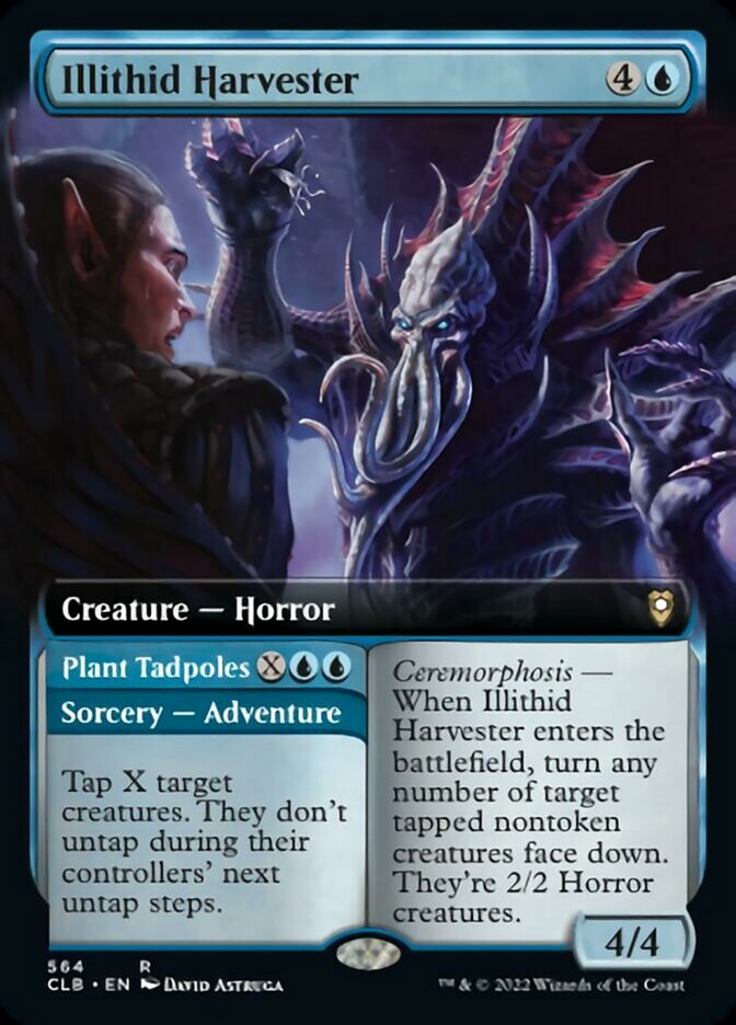 Illithid Harvester // Plant Tadpoles (Extended Art) [Commander Legends: Battle for Baldur's Gate] | Odin's Place