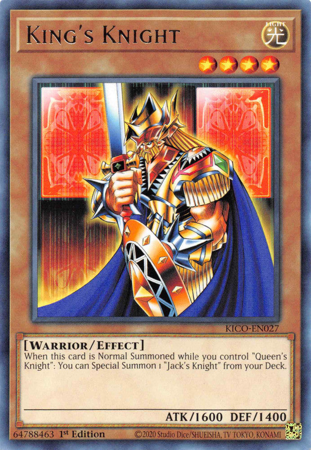 King's Knight [KICO-EN027] Rare | Odin's Place