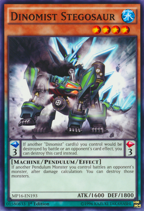 Dinomist Stegosaur [MP16-EN193] Common | Odin's Place