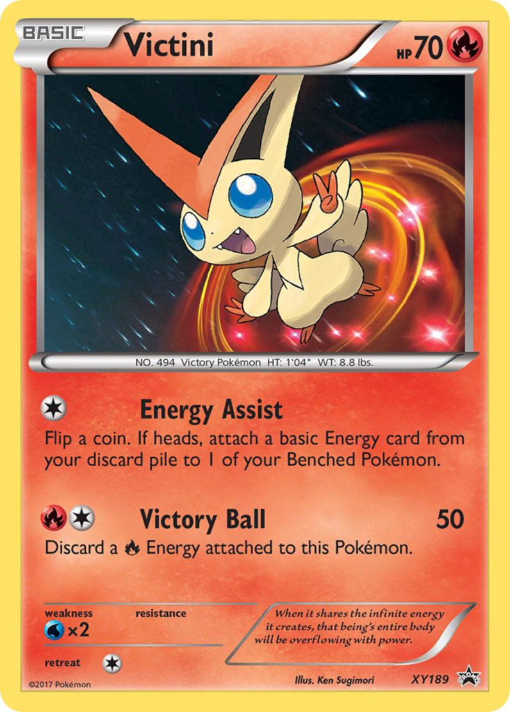 Victini (XY189) [XY: Black Star Promos] | Odin's Place