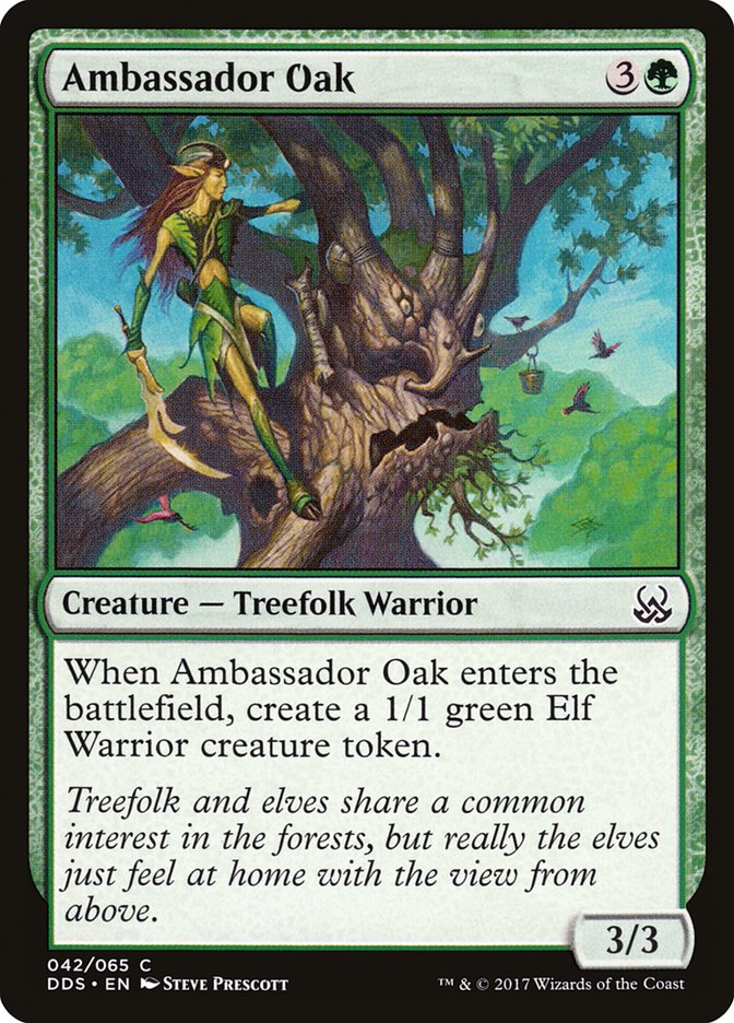Ambassador Oak (42) [Duel Decks: Mind vs. Might] | Odin's Place