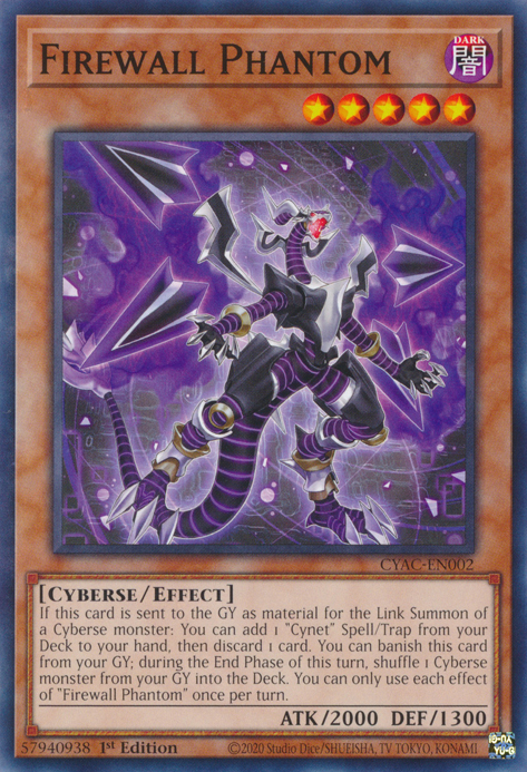Firewall Phantom [CYAC-EN002] Common | Odin's Place