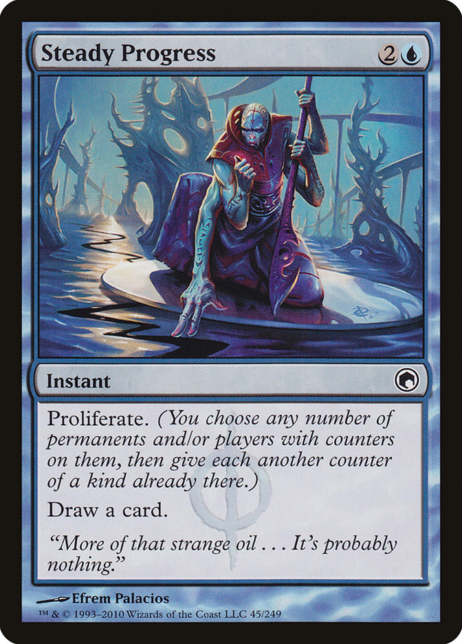 Steady Progress (45) [Scars of Mirrodin] | Odin's Place