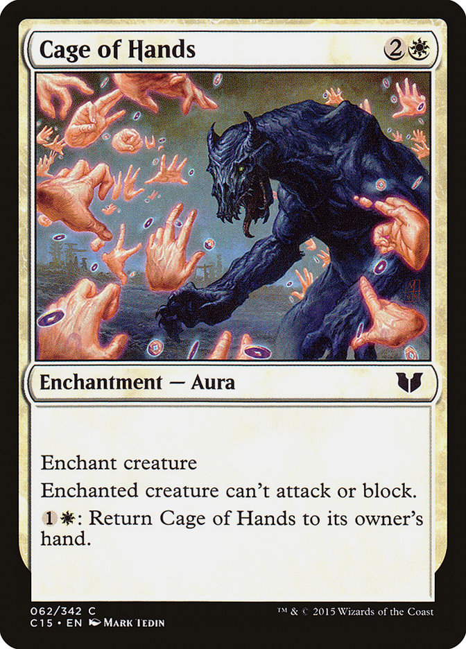 Cage of Hands (62) [Commander 2015] | Odin's Place