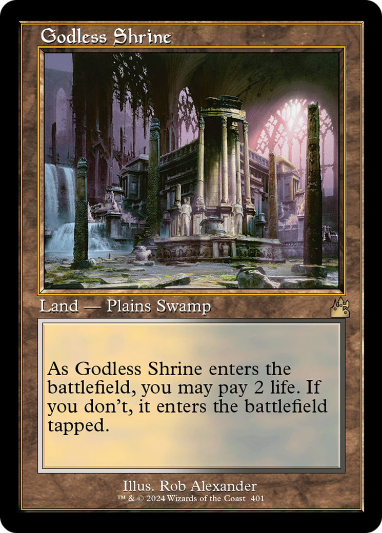 Godless Shrine (Retro) [Ravnica Remastered] | Odin's Place