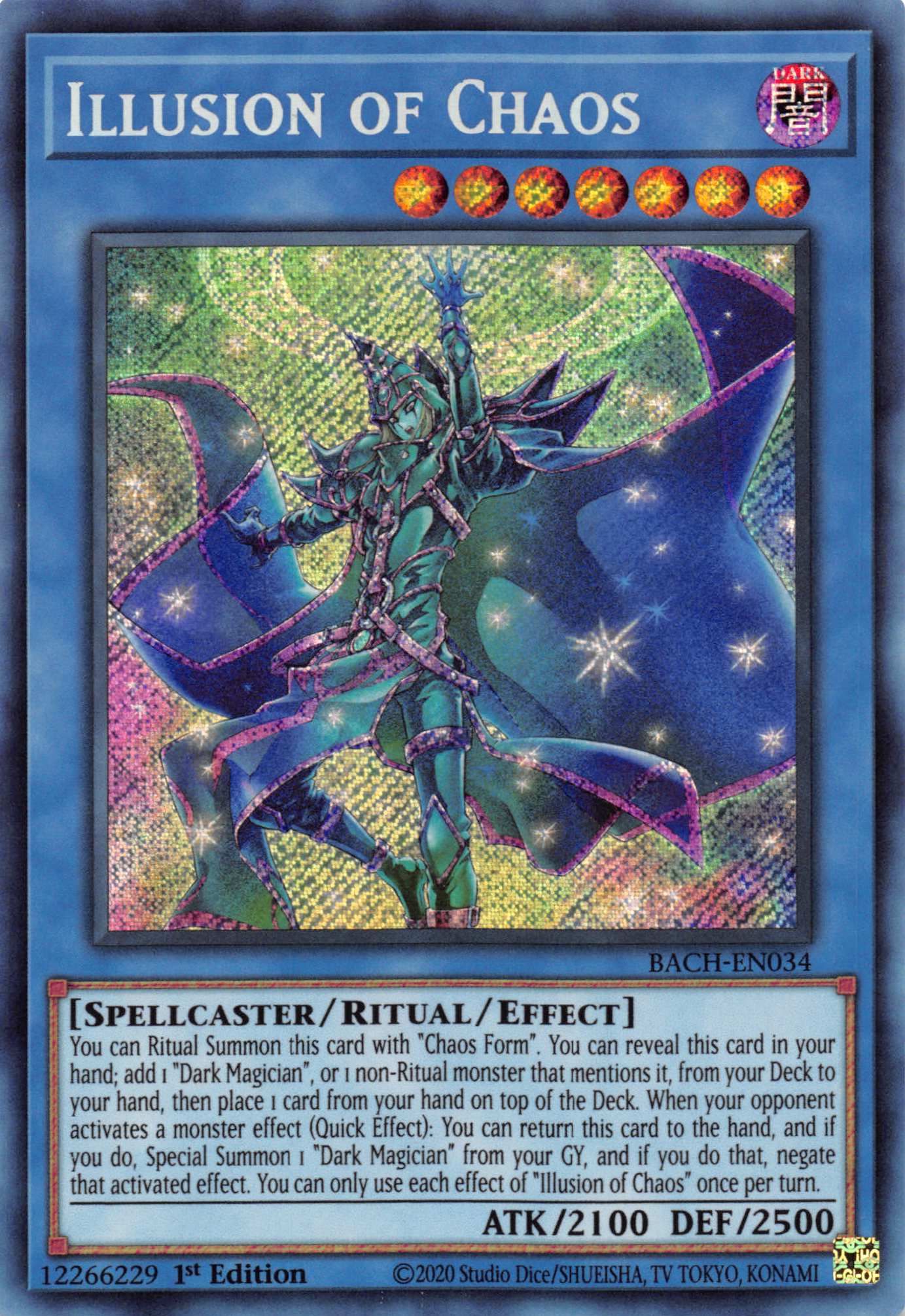 Illusion of Chaos [BACH-EN034] Starlight Rare | Odin's Place