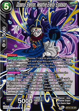 Oceanus Shenron, Negative Energy Explosion (BT14-135) [Cross Spirits] | Odin's Place