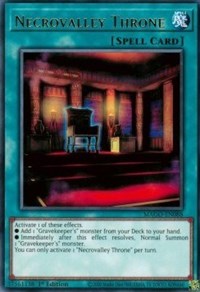 Necrovalley Throne [MAGO-EN088] Rare | Odin's Place
