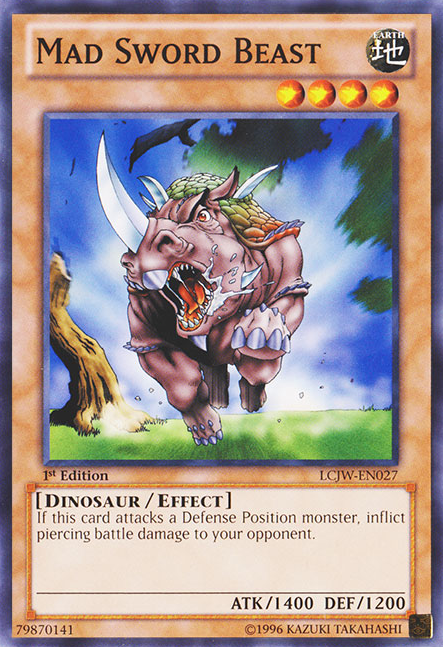 Mad Sword Beast [LCJW-EN027] Common | Odin's Place