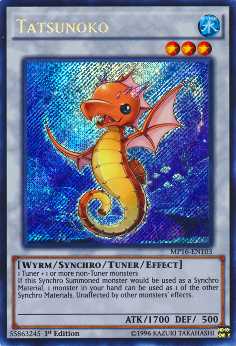 Tatsunoko [MP16-EN103] Secret Rare | Odin's Place