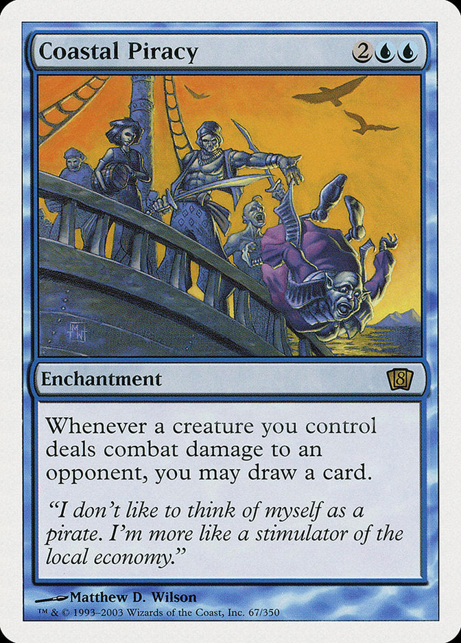 Coastal Piracy (67) [Eighth Edition] | Odin's Place