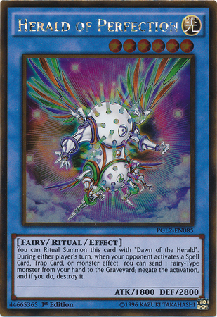 Herald of Perfection [PGL2-EN085] Gold Rare | Odin's Place