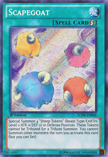 Scapegoat [LCJW-EN066] Secret Rare | Odin's Place