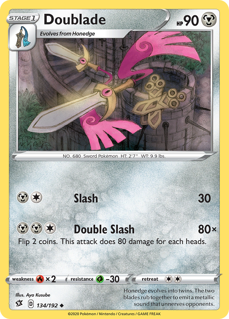 Doublade (134/192) [Sword & Shield: Rebel Clash] | Odin's Place