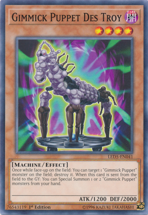 Gimmick Puppet Des Troy [LED5-EN041] Common | Odin's Place