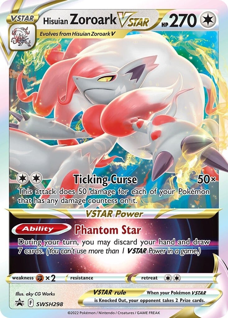 Hisuian Zoroark VSTAR (SWSH298) [Sword & Shield: Lost Origin] | Odin's Place